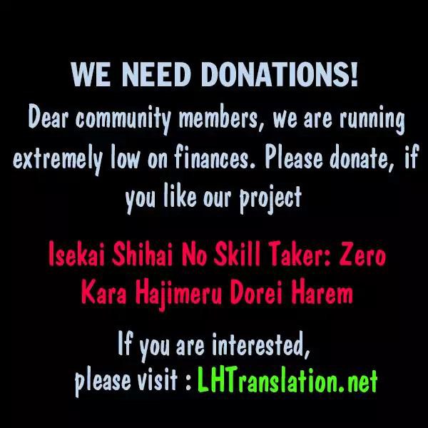 Isekai Shihai no Skill Taker: Zero kara Hajimeru Dorei Harem chapter 31